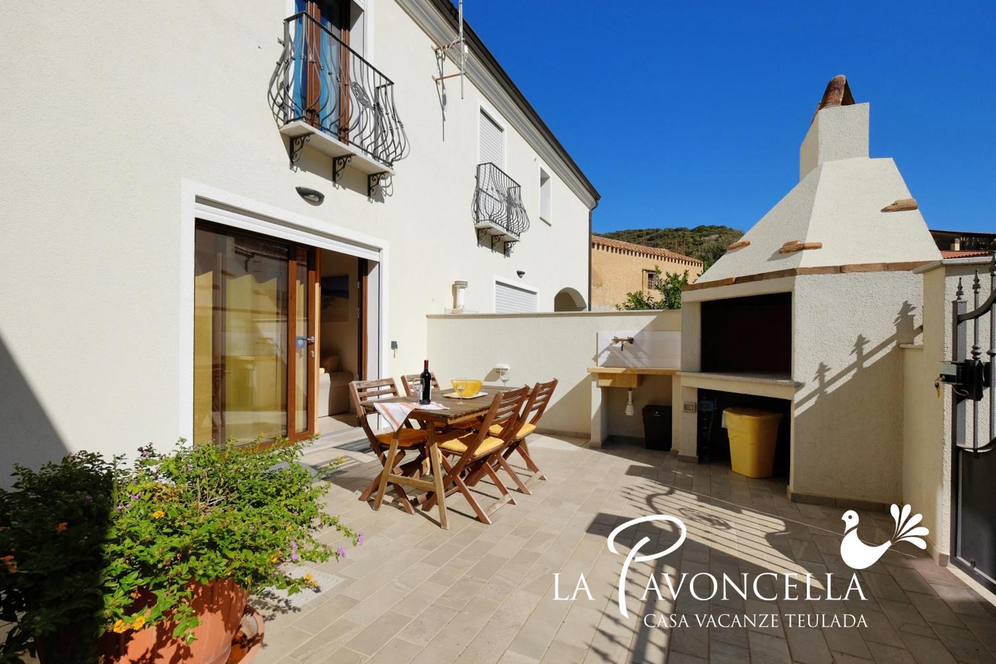 Case Vacanze La Pavoncella Teulada Extérieur photo