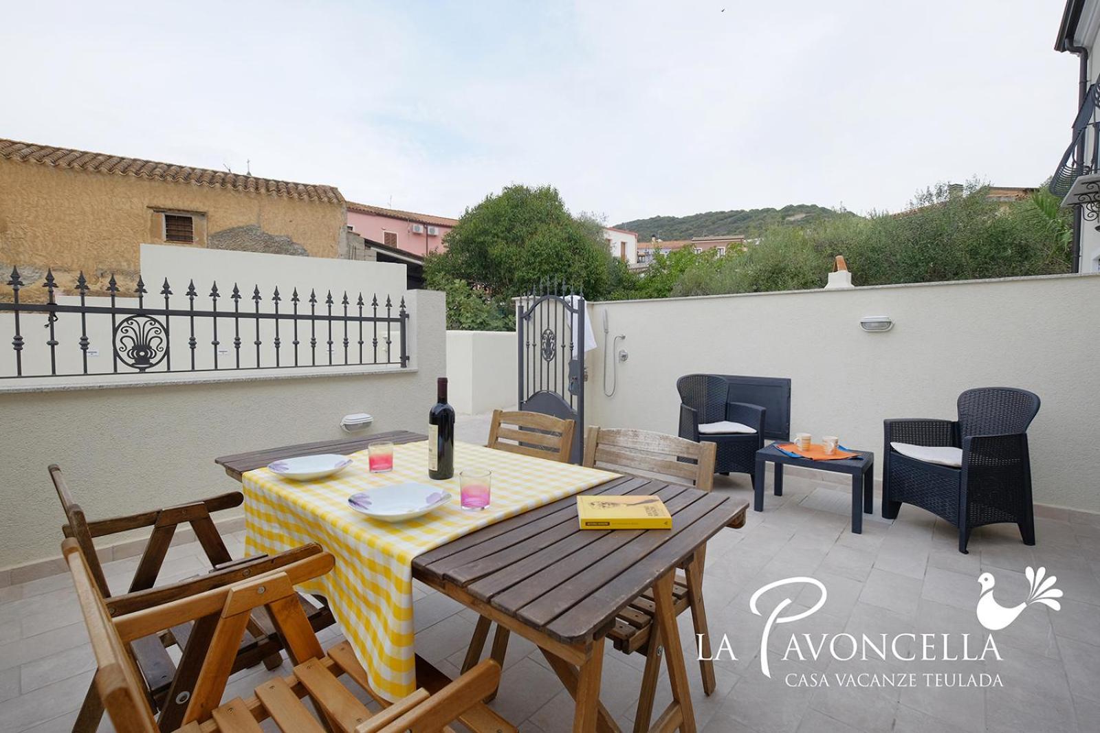 Case Vacanze La Pavoncella Teulada Extérieur photo